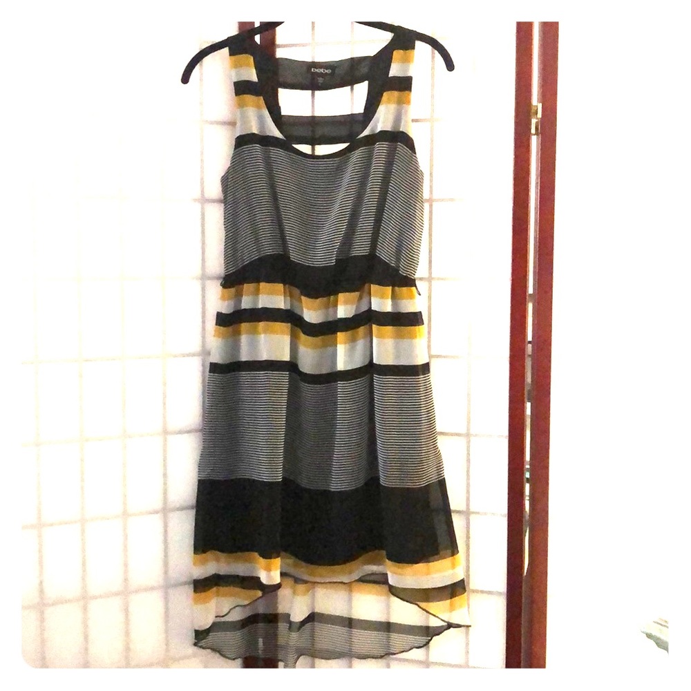 Striped dress from BEBE